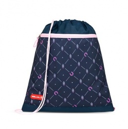 Tornazsák, BELMIL "Midnight Gallop", kék, lovak